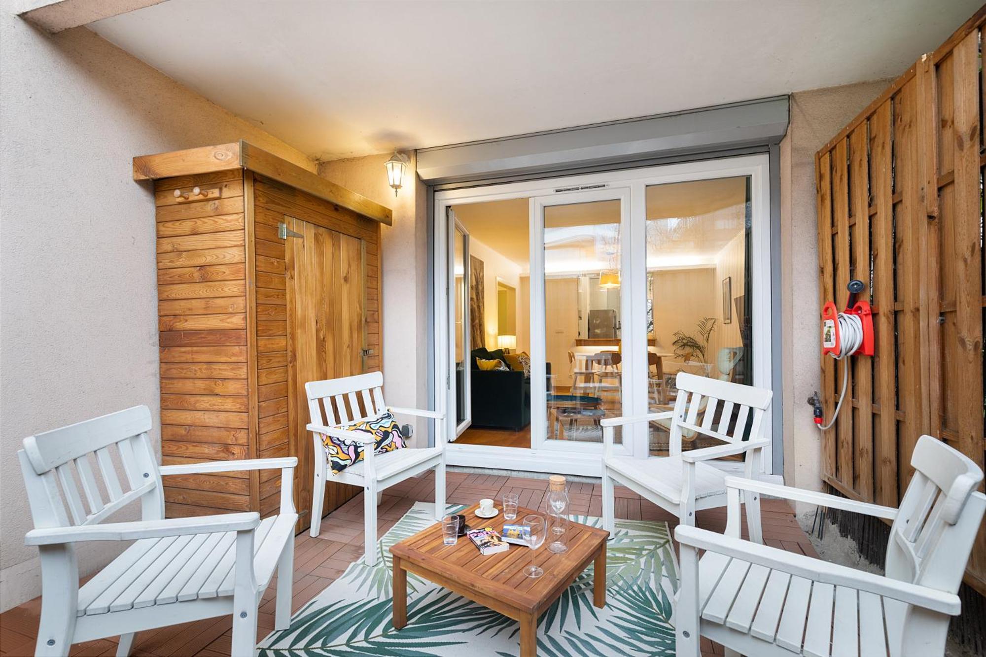 Cosy'N Paris - Parking Secure - Metro 14 - Wifi - Terrace - Premium Bedding Lägenhet Gentilly Exteriör bild