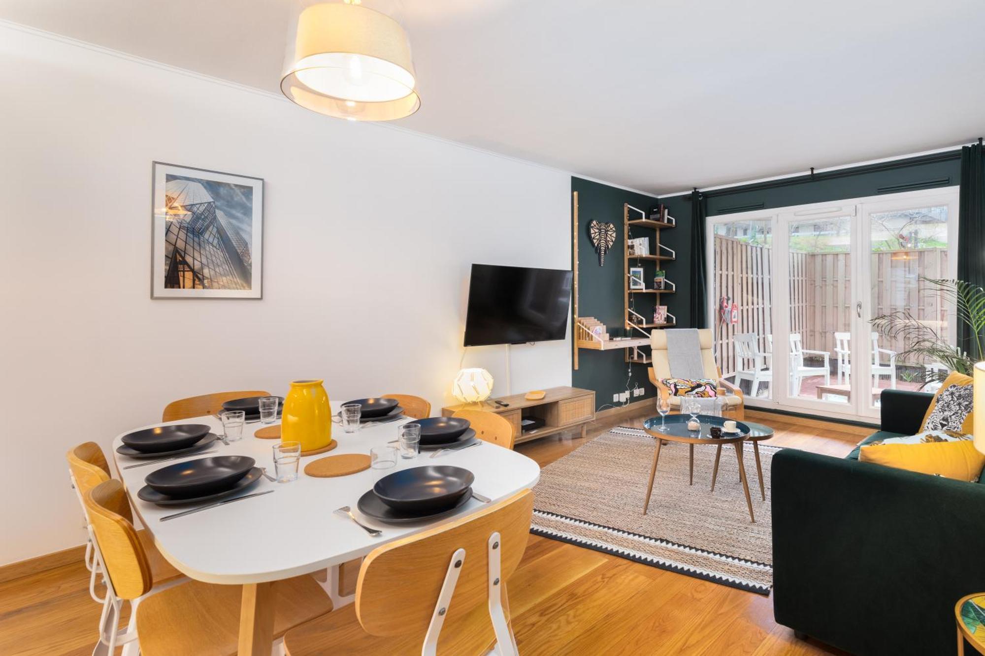 Cosy'N Paris - Parking Secure - Metro 14 - Wifi - Terrace - Premium Bedding Lägenhet Gentilly Exteriör bild